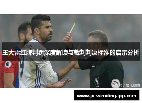 王大雷红牌判罚深度解读与裁判判决标准的启示分析