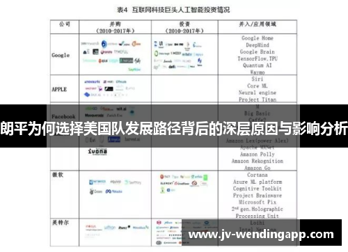 朗平为何选择美国队发展路径背后的深层原因与影响分析 朗平为何选择美国队发展路径背后的深层原因与影响分析