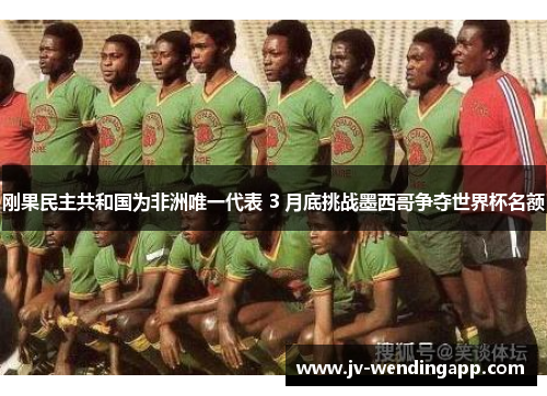刚果民主共和国为非洲唯一代表 3 月底挑战墨西哥争夺世界杯名额